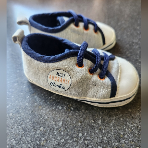 Carter Child Of Mind Newborn Baby Boys' Sneaker Shoes - Picture 6 of 7